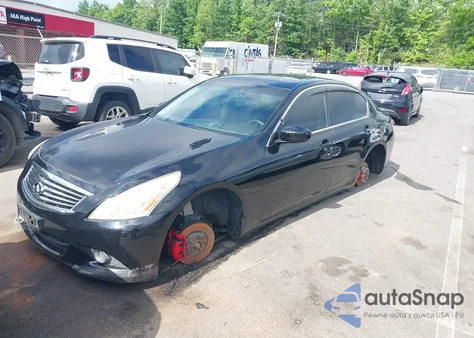 2012 Infiniti G37X from USA, damaged, VIN JN1CV6AR7CM672846